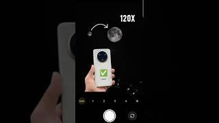 Realme 14 Pro Plus 5g -  Moon Zoom Test | 120x Zoom Test #realme14proplus #zoomtest #techshorts
