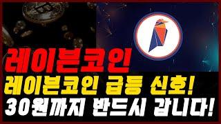 [레이븐코인] 레이븐코인 급등 신호! 30원까지 반드시 갑니다!