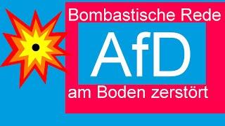 Knut Abraham CSU / CDU  bombt die AfD verbal in die Steinzeit zurück