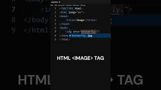 Insert image in HTML | Html Image Tag #html