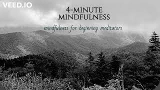 4-Minute Guided Mindfulness Meditation