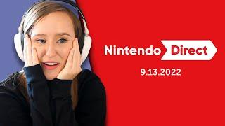 BEST NINTENDO DIRECT EVER - Sept 2022 | FULL REACTION