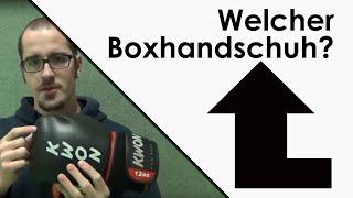 Welcher Boxhandschuh für Kampfsport?