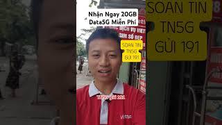 Hướng Dẫn Nhận 20GB Data 5G Miễn Phí Nhân Sự Kiện Ra Mắt 5G Viettel
