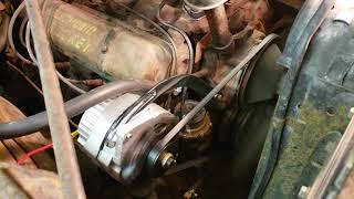 Alternator conversion, 1954 Oldsmobile Super 88 two-door hardtop