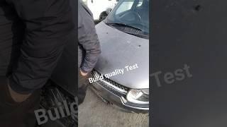 build  quality test tata vs maruti #tatavsmaruti #tata #maruti #automobile #comparison
