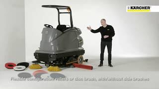 Karcher B250R Ride On Scrubber Dryer