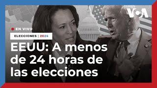 EN VIVO | Donald Trump y Kamala Harris en intensa campaña a horas de elecciones Estados Unidos 2024