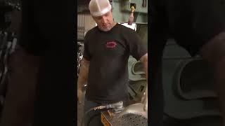 Master fabricator passing down the knowledge! #shorts #jessejames #choppertown