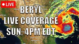 Tropical Storm Beryl Coverage