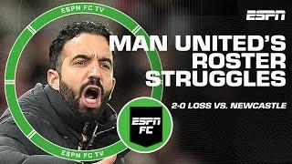 'WHOLE PLACE IS ROTTEN TO THE CORE!' ️ REACTION to Man United's loss to Newcastle | ESPN FC