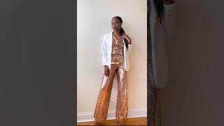 Throwback DIY | sequin two piece #sewing #diyfashion #diy #sewingtutorial