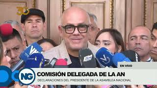 GV Noticias de Venezuela |Jorge Rodríguez:Comisión delegada de la AN |Hoy lunes 23 de diciembre 2024