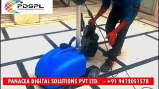 Bringing you the Ride-on Scrubber Drier RS660B –Large floor cleaning, buffering, and polishing! 