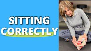 SITTING CORRECTLY: What Does That Even Mean? #posturecorrection #postureexercises #lowerbackpain