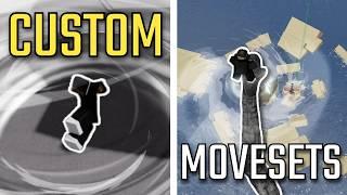I Made Custom Movesets In The Strongest Battlegrounds!