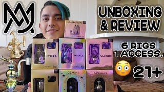 MJ Arsenal Unboxing & Review (6 RIGS 1 ACCESSORY) 21+ MUST WATCH