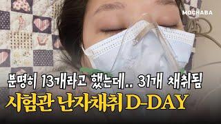 시험관 중에 제일 힘들다는 난자채취.. 제가 해보았습니다..