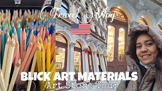 Travel Vlog : Blick Art Materials   Taken January, 2024.