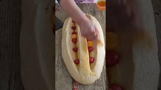 Amazing dough pastry shape #shorts #nafizafood #youtubeshorts #food #trending