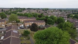 DJI MAVIC MINI FLIGHT - NOTTINGHAM - RISE PARK - TOP VALLEY - UK - 21/05/2020