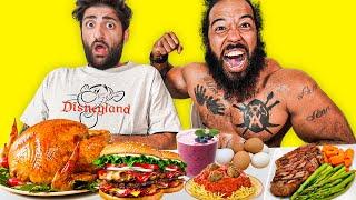 Trying The World’s Strongest Man’s Diet *10,000+ Calories*