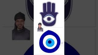 4 REASONS WHY THE EVIL EYE  SYMBOL IS SHIRK AND HARAM #shorts