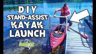 DIY Stand-Assist Kayak Launch