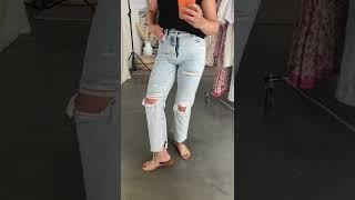 Free People Tapered Baggy Boyfriend Jean