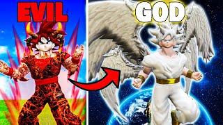 Evil to God Goku in GTA 5