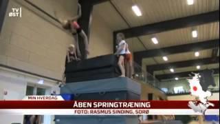 TV 2 Øst - Åbne Springtræninger på Sorø Gymnastikefterskole