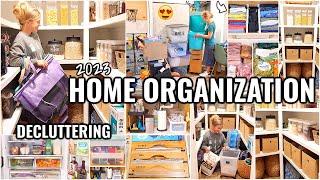 HOME ORGANIZATION IDEAS!! CLEAN & ORGANIZE WITH ME | DECLUTTERING AND ORGANIZING MOTIVATION