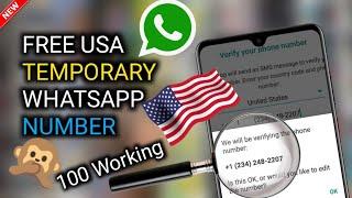 How to Get USA Temporary Number For Whatsapp Verification 
