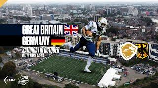 Great Britain Men vs. Germany | 2024-25 IFAF European Tackle Championship