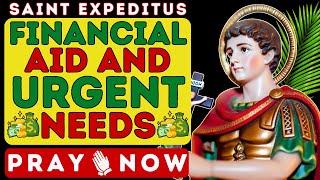 A VERY POWERFUL PRAYER TO ST. EXPEDITE FOR FINANCIAL HELP AND URGENT NEEDS  PRAY NOW 