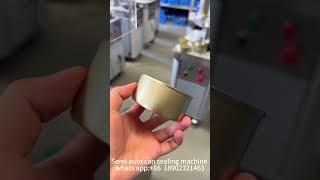 Semi automatic can sealing machine for canned food,Tinplate Can Closing Machine, Can Crimper Factory