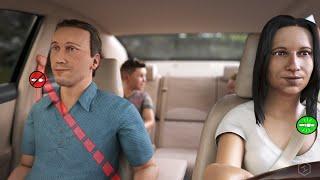 Seat Belts Save Lives: Full-Length Safety Animation