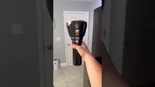 Worlds Brightest Flashlight in MIDDLE OF FOREST
