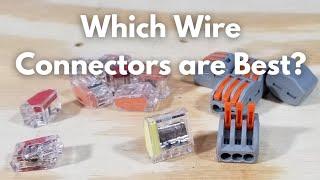 Which Wire Connectors are Best? Push In vs Lever Nut & How to Use Them