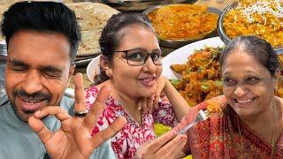 Farm se sidha Restaurant gaye family dinner karne aur sarika aur mummy super khush !