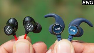 Boat Rockerz 255 Pro Plus vs Oneplus Bullets Wireless Z Bass Edition