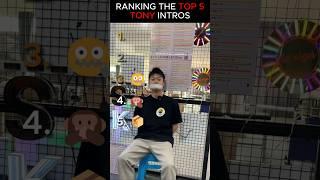 Ranking The Top 5 Tony Intros!
