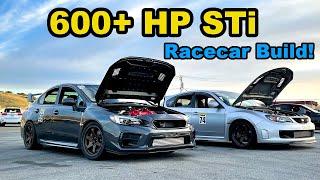 Full Racecar Build! Project STi Gets A Big Turbo and A New Engine!