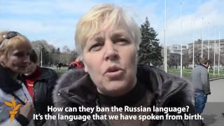 Slovyansk Protesters Say They Want Russian Help