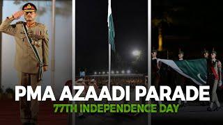 PMA Azaadi Parade 2024 | 14 August | 77th Independence Day Celebration | ISPR