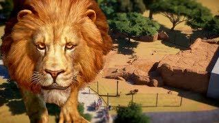 Lion Habitat Speed Build | Planet Zoo Beta