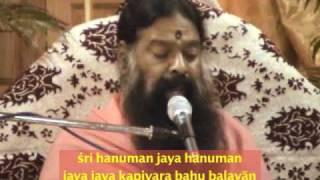 Sri Hanuman Jai Hanuman bhajan by Sri Ganapathy Sachchidananda Swamiji