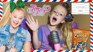 I Pretend Mailed Myself in a Box as Fan Mail to JoJo Siwa!