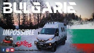 38 BULGARIE impossible de skier IVECODAILY4x4#roadtrip#4x4aménagé#tourdeurope#ivecodaily#vanlife