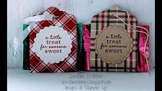 Facebook Live Replay: Quick & Cute Ghirardelli Christmas Treat Holders by Create with Christine
